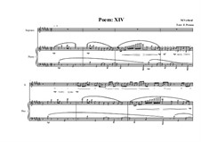 Song for Soprano and piano No.7 on a poem of Fernando Pessoa, MVWV 183: Song for Soprano and piano No.7 on a poem of Fernando Pessoa by Maurice Verheul