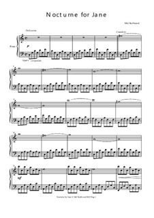 Nocturne for Jane: Nocturne for Jane by Mel Stallwood