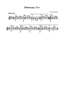 Suite 'Magic Numbers', Op.15: No.1 Friday, 13th by Oleg Kopenkov