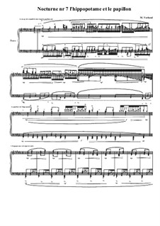 Nocturne No.7 for piano, MVWV 661: Nocturne No.7 for piano by Maurice Verheul
