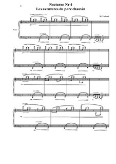 Nocturne No.4 for piano, MVWV 658: Nocturne No.4 for piano by Maurice Verheul