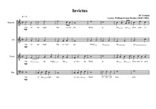 Invictus a Choir piece on the lyrics of William Ernest Henley, MVWV 667: Invictus a Choir piece on the lyrics of William Ernest Henley by Maurice Verheul