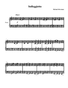 Solfeggietto, H 220 Wq 117:2: For piano by Carl Philipp Emanuel Bach
