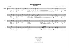 A lover's Jouney a Choir piece on the lyrics of Joseph Rudyard Kipling, MVWV 670: A lover's Jouney a Choir piece on the lyrics of Joseph Rudyard Kipling by Maurice Verheul