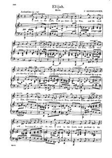 Elijah, Op.70: O Rest in the Lord by Felix Mendelssohn-Bartholdy