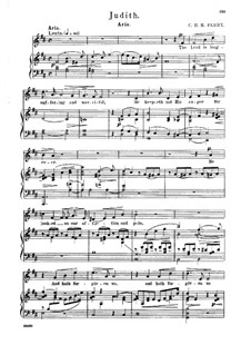 Judith: The Lord Is Long-suffering and Merciful by Charles Hubert Hastings Parry