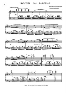 50 Bagatelles GBH: Bagatelle No.26 by Vladimir Polionny