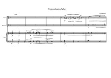 Trio No.3 for Flute, Bassoon and Piano, MVWV 62: Trio No.3 for Flute, Bassoon and Piano by Maurice Verheul