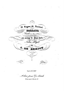 Il Sogno di Tartini: Full score by Charles Auguste de Beriot
