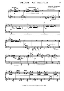 50 Bagatelles GBH: Bagatelle No.35 by Vladimir Polionny