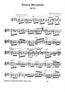 Movement III: Version for guitar by Ludwig van Beethoven