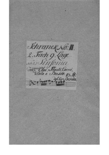 Sinfonia No.4 in D Major, L I:4: Sinfonia No.4 in D Major by Franz Benda