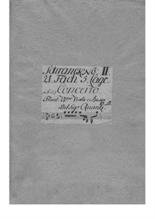 Concerto for Two Flutes and Orchestra in G Minor, QV 6:8: Concerto for Two Flutes and Orchestra in G Minor by Johann Joachim Quantz