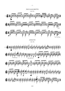 Selected Works for Guitar: For a single performer by Ferdinando Carulli