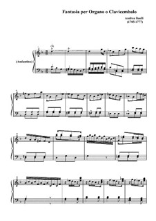 Fantasia for Organ (or Harpsichord): Fantasia for Organ (or Harpsichord) by Andrea Basili