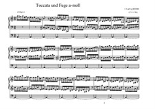 Toccata and Fugue in A Minor: Toccata and Fugue in A Minor by Johann Ludwig Krebs