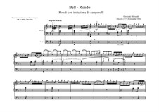 Bell-Rondo: For organ (high quality sheet music) by Giovanni Morandi