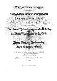 Souvenir de la Pologne: Souvenir de la Pologne by Jan Nepomucen Bobrowicz
