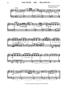 50 Bagatelles GBH: Bagatelle No.36 by Vladimir Polionny