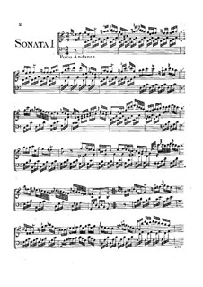 Six Sonatas for Keyboard, G.23: Six Sonatas for Keyboard by Luigi Boccherini