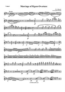 Overture: For piano and string quartet by Wolfgang Amadeus Mozart