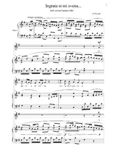 Ingrata Lidia, RV 673: Ingrata si mi svena by Antonio Vivaldi