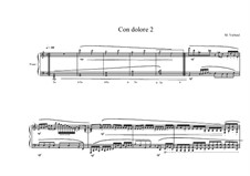 Ballade No.2 for piano, MVWV 352: Ballade No.2 for piano by Maurice Verheul