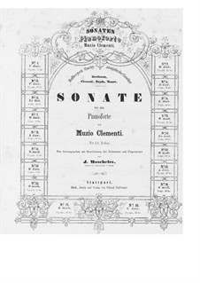 Three Sonatas, Op.24: Sonata No.2 by Muzio Clementi