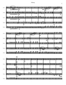 Erlkönig (Forest King), D.328 Op.1: For four or five cellos (cello quartet or quintet) by Franz Schubert