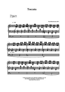 First Toccata: First Toccata by Paul Weckhoven