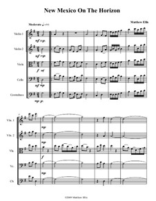 New Mexico On The Horizon: New Mexico On The Horizon by Matthew Ellis