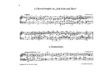 Chorale Prelude on 'Ach Gott und Herr' and Postlude: Chorale Prelude on 'Ach Gott und Herr' and Postlude by Karl Deigendesch