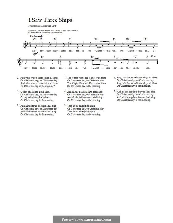 Vocal version: Melody line, lyrics and chords by folklore