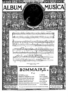 Joyeuse escorte: For piano by Rodolphe Berger
