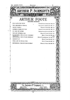 Recessional: Recessional by Arthur Foote