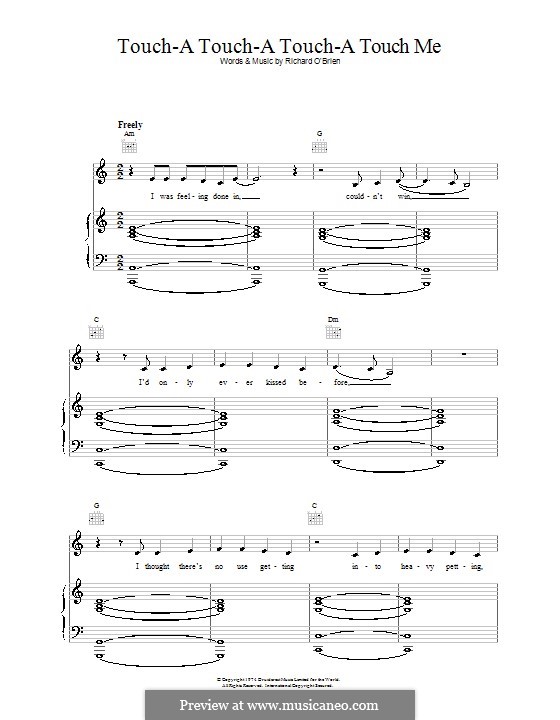 Toucha Toucha Toucha Touch Me (from The Rocky Horror Picture Show