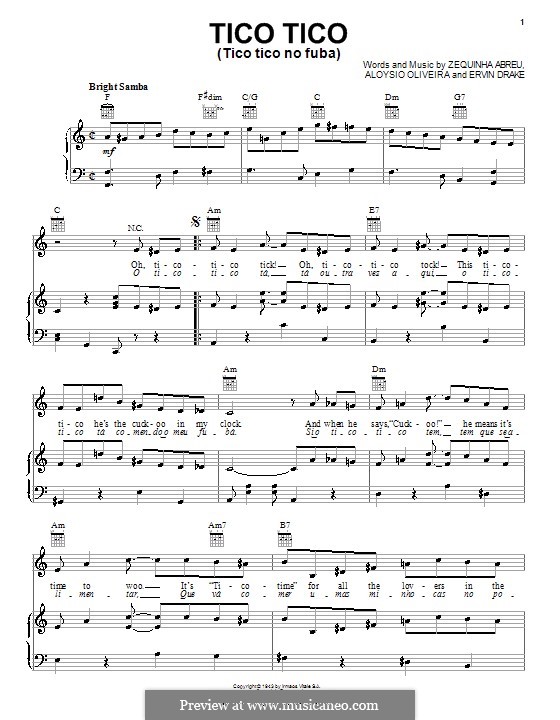 tico tico no fuba piano sheet music pdf for free tico tico no fuba piano sheet music pdf for free