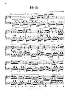 Idyll, Op.62: For piano by Charles Samuel Bovy-Lysberg