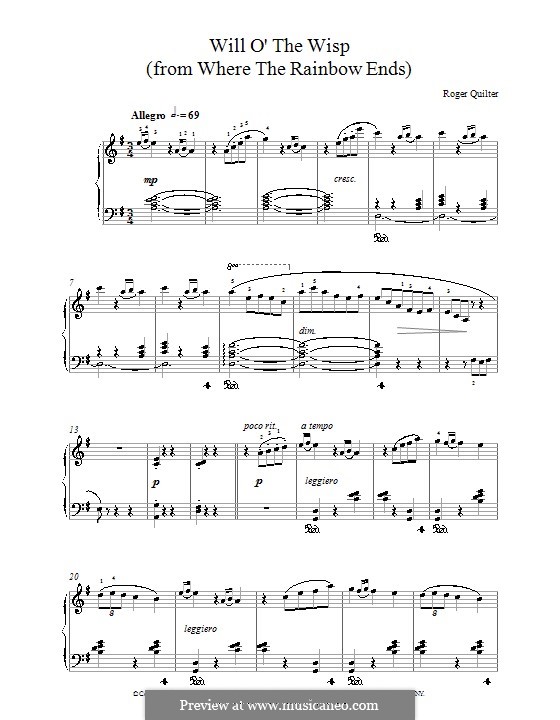 Will O the Wisp: Will O the Wisp by Roger Quilter