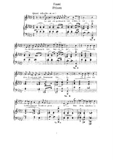 Two Songs, Op.83: Complete set by Gabriel Fauré