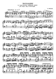 Variations on Russian Folksong: Variations on Russian Folksong by John Field