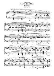 Suite No.2 in C Minor, Op.30: For piano by Arthur Foote