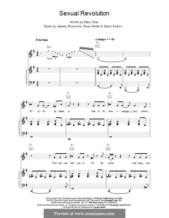 Sexual Revolution: For voice and piano (or guitar) by David Wilder, Jeremy Ruzumna