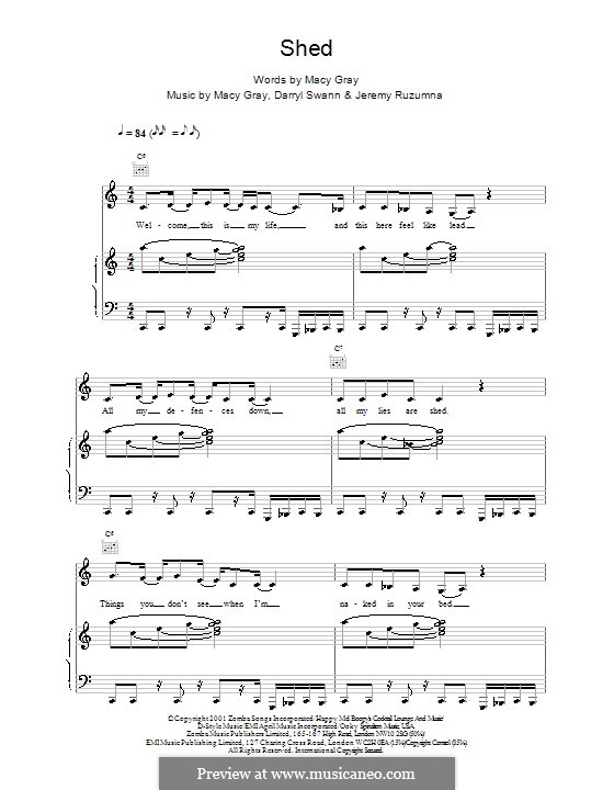 Shed: For voice and piano (or guitar) by Darryl Swann, Jeremy Ruzumna