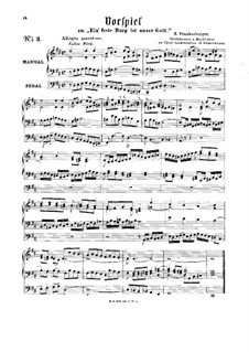 Introduction to 'Ein feste Burg ist unser Gott': Introduction to 'Ein feste Burg ist unser Gott' by Heinrich Friedrich Frankenberger