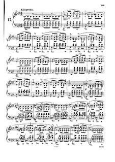 No.17 in A Flat Major: For piano by Frédéric Chopin
