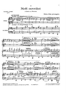 Sept chants de terroir, Op.73: Sept chants de terroir by Vincent d' Indy