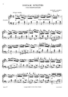 Dream Sprites, Op.170 No.7: Dream Sprites by Gustav Lazarus