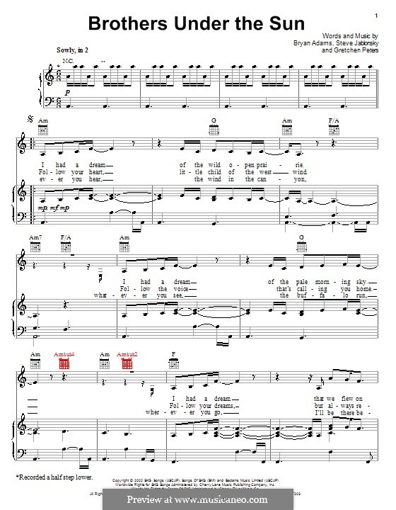 Brothers Under the Sun (from Spirit Stallion of the Cimarron) by G