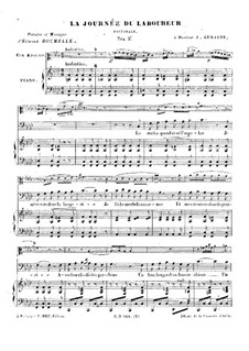 La Journée du Laboureur. Pastorale: La Journée du Laboureur. Pastorale by Pierre Edmond Hocmelle